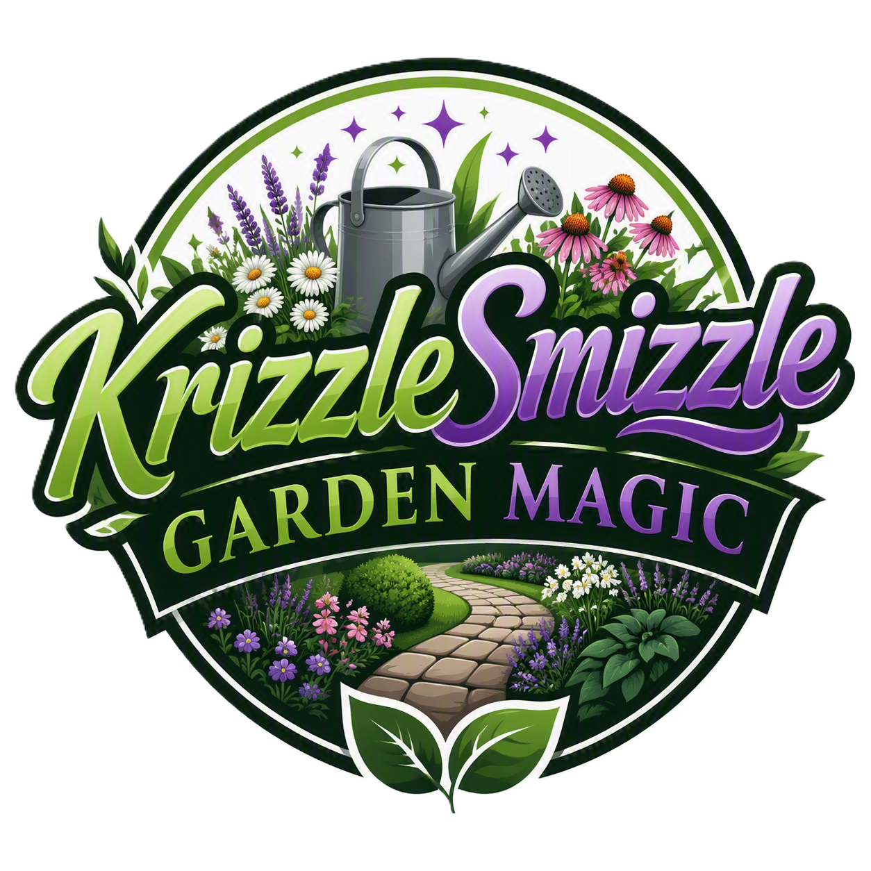 KrizzleSmizzle Garden Magic logo